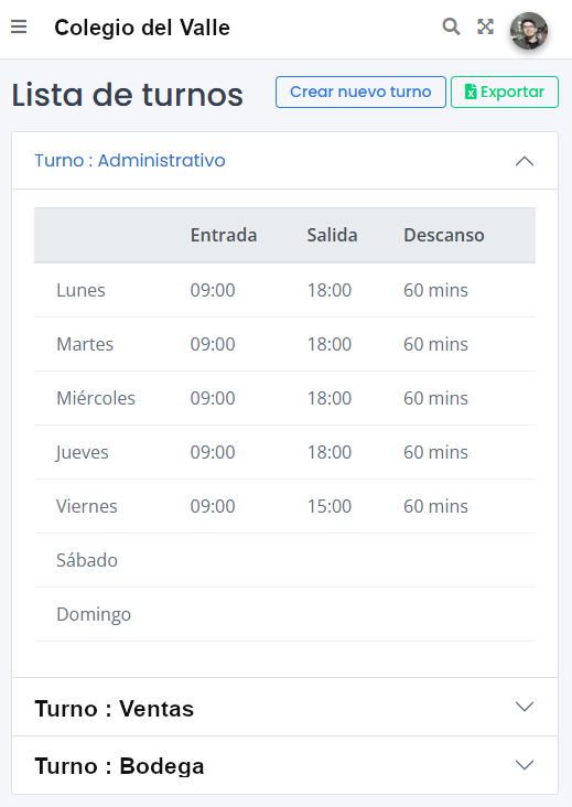 Turnos